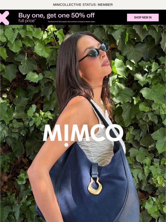 Alex Davidson in Mimco 👜
