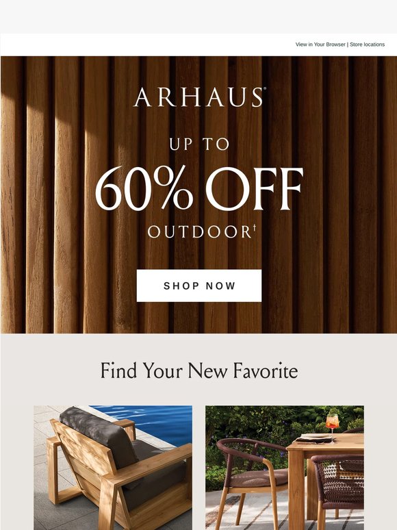 Up to 60% Off Outdoor