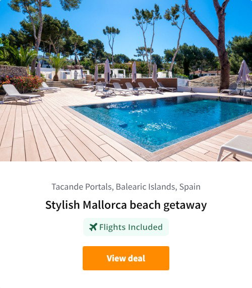 Stylish Mallorca beach getaway