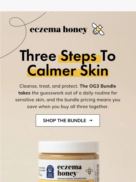 The simplest routine for sensitive skin