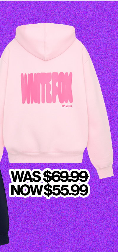11TH STREET NEW YORK OR NOWHERE OVERSIZED HOODIE PINK