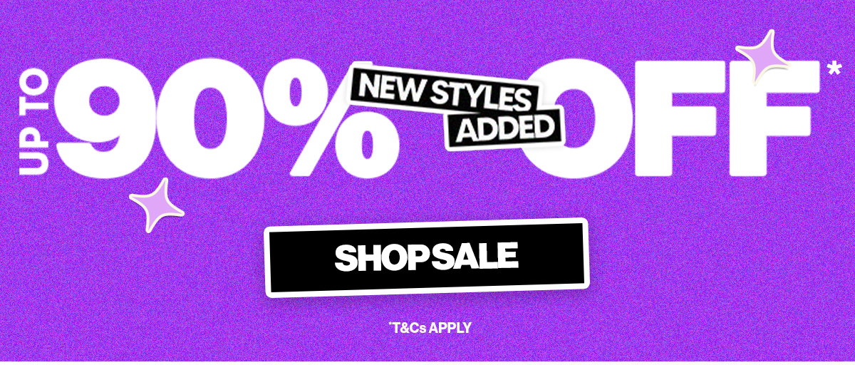 UP TO 90% OFF*