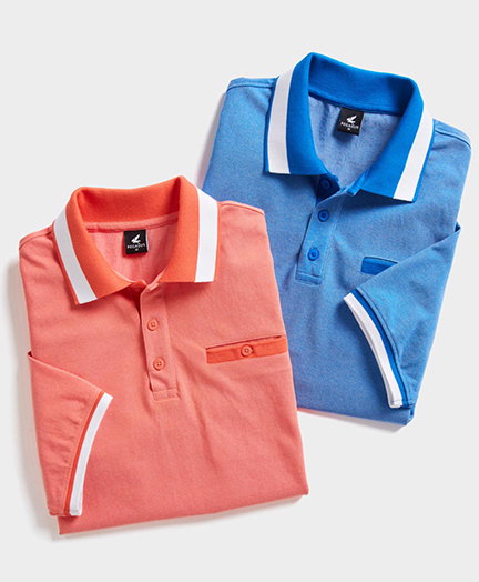 Men's 2 Pack Cotton Pique Polo