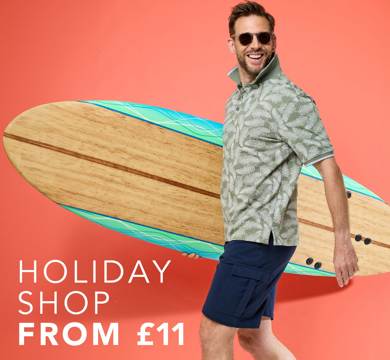Male in holiday outfit
