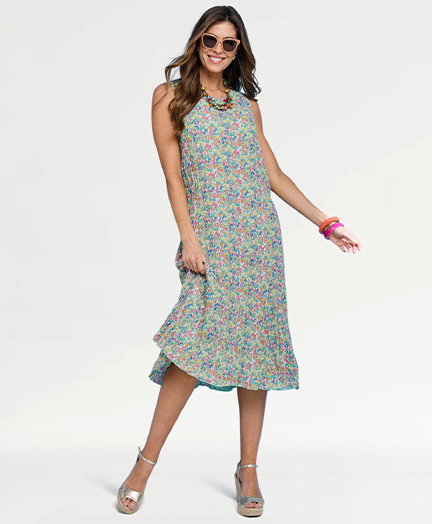 Women's reversible dress LS586