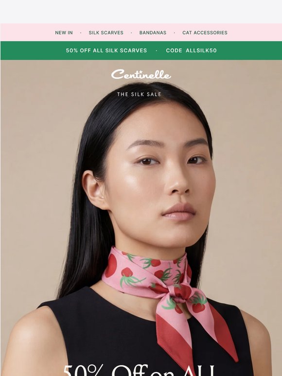 Feeling Silky? Enjoy 50% Off on Us!