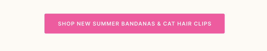 Summer cat clips and bandanas