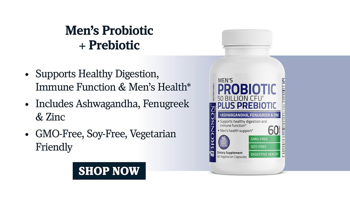 Shop Men's Probiotic + Prebiotic