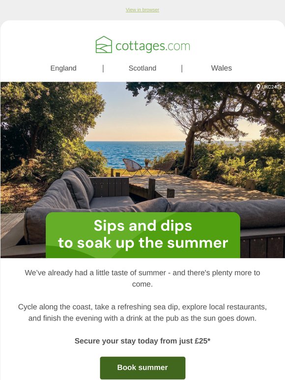 Your summer escape starts here ☀️