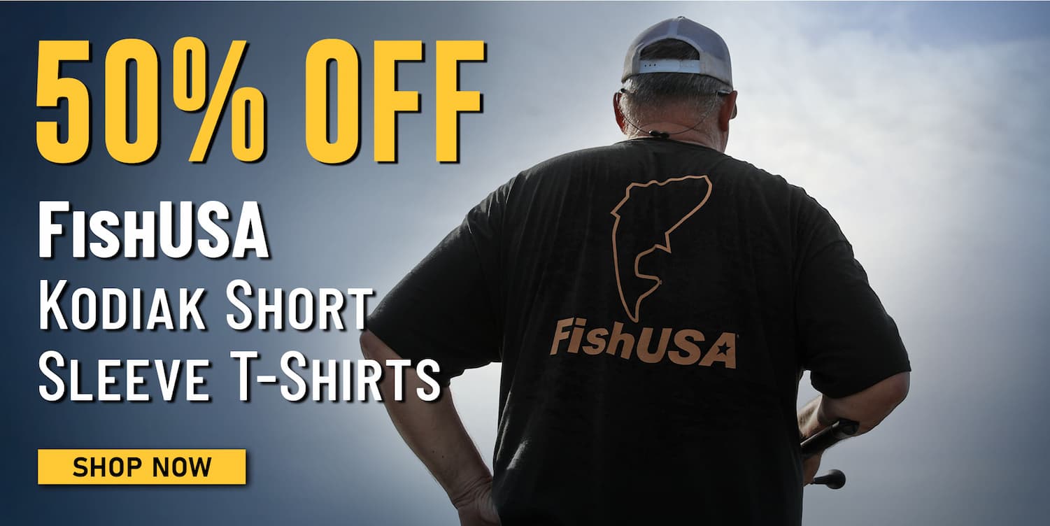 50% Off FishUSA Kodiak Short Sleeve T-Shirts Shop Now