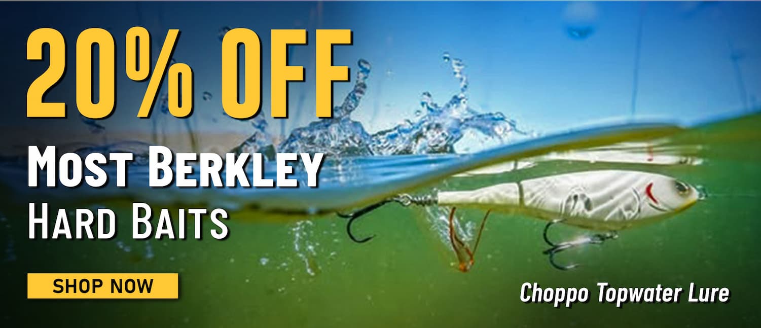 20% Off Most Berkley Hard Baits Choppo Topwater Lure Shop Now