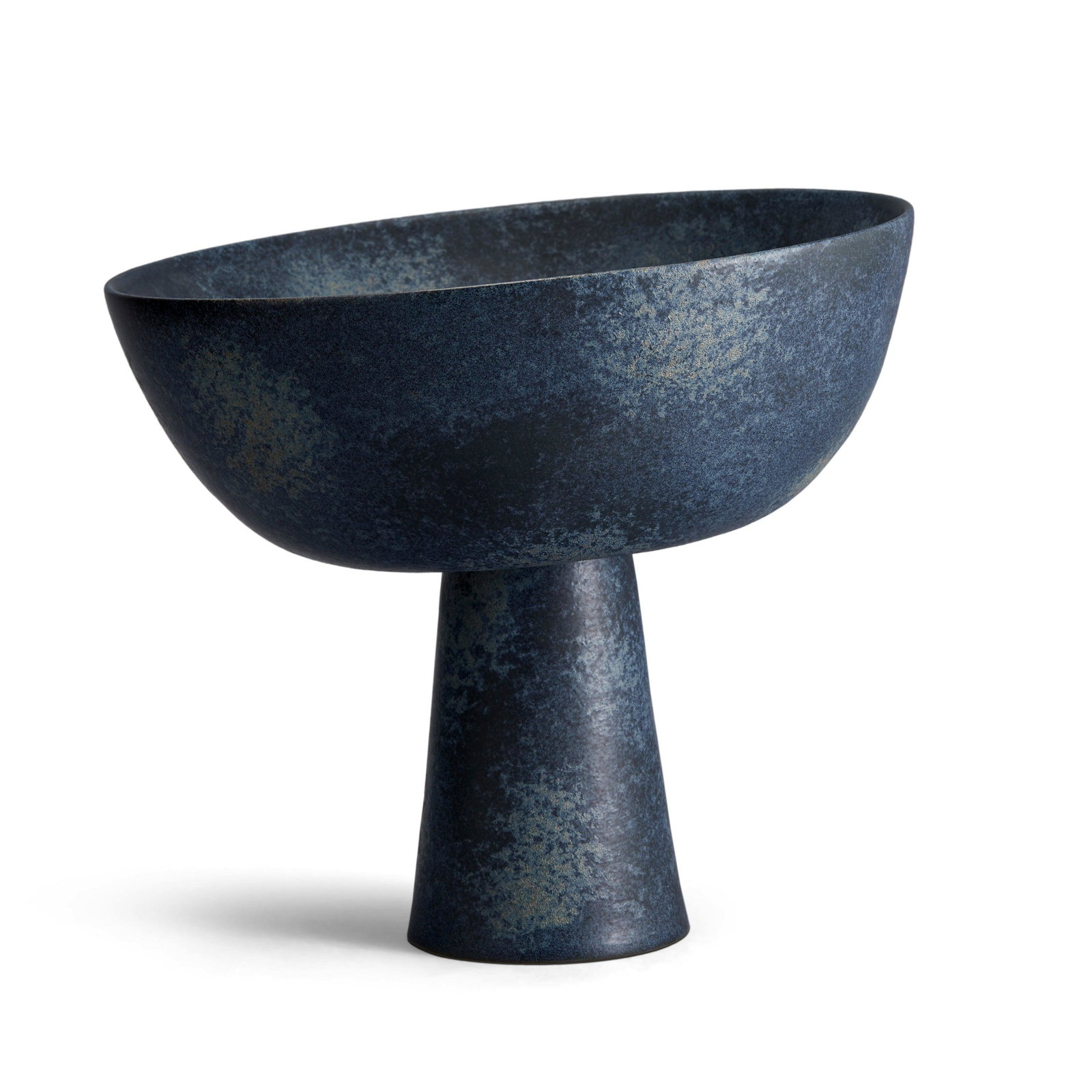 Image of Terra Bowl on Stand - Medium - Aged Iron