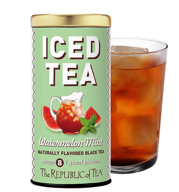 Watermelon Mint Black Large Iced Tea Pouches
