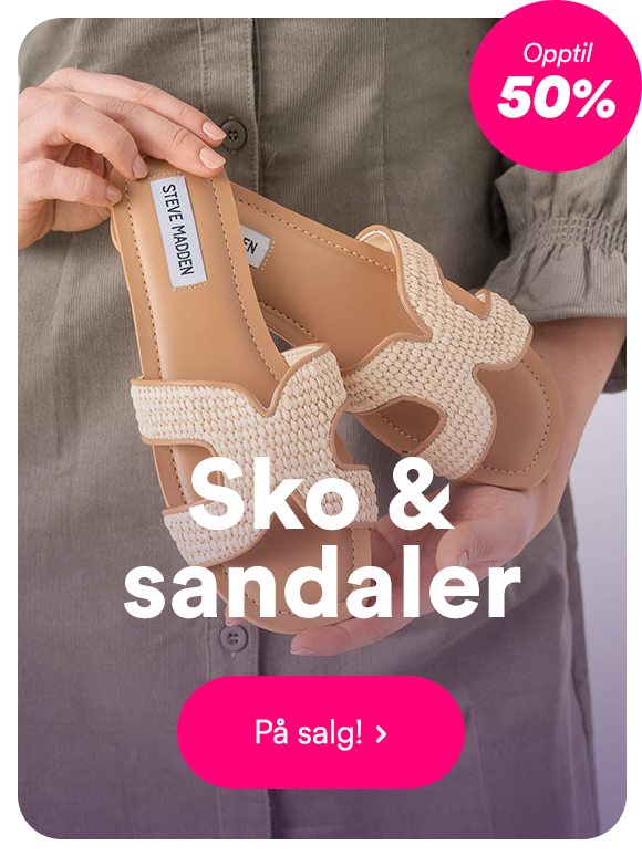Shop sko og sandaler på salg