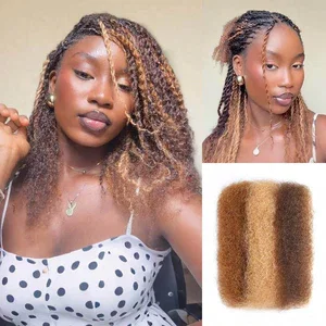 Image of Member Sale Buy 5 Get 3 Free| QVR #P4/30/27 Color Afro Kinky Bulk Human Hair