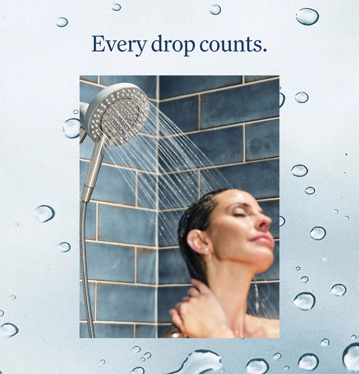 Every drop counts