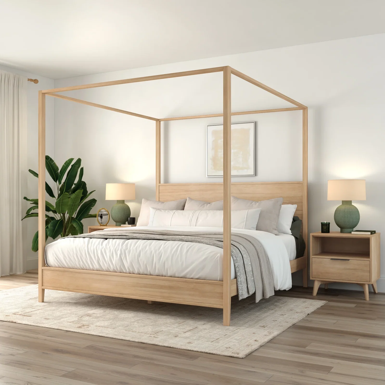 Image of Haven Canopy Bed - King