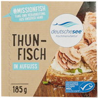 Deutsche See Thunfischfilet in Aufguss