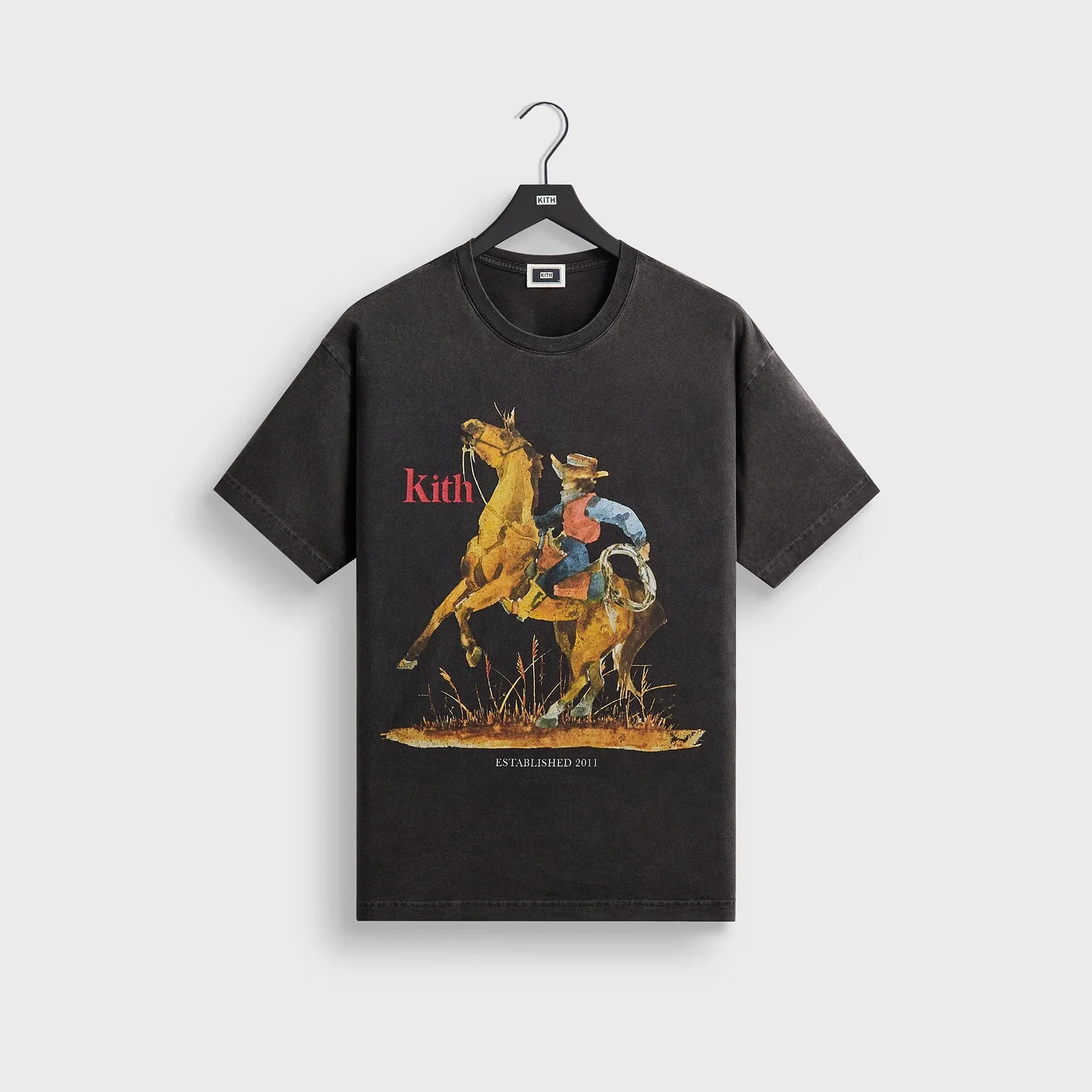Image of Kith Cowboy Vintage Tee - Black