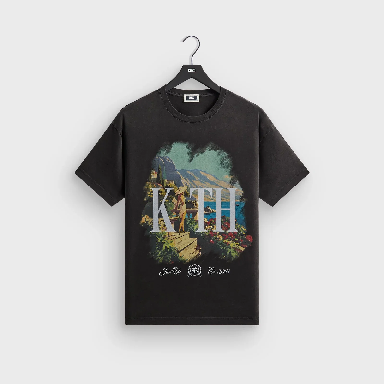 Image of Kith Getaway Vintage Tee - Black