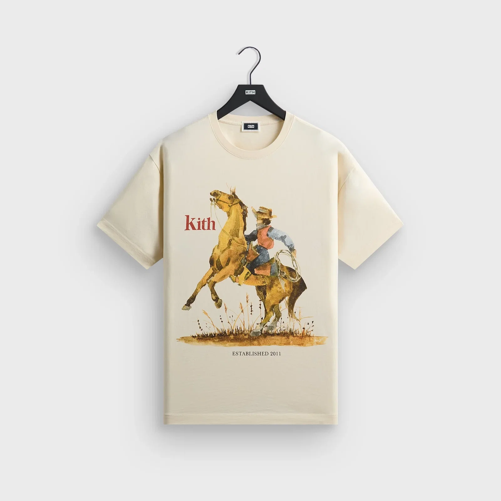 Image of Kith Cowboy Vintage Tee - Sandrift