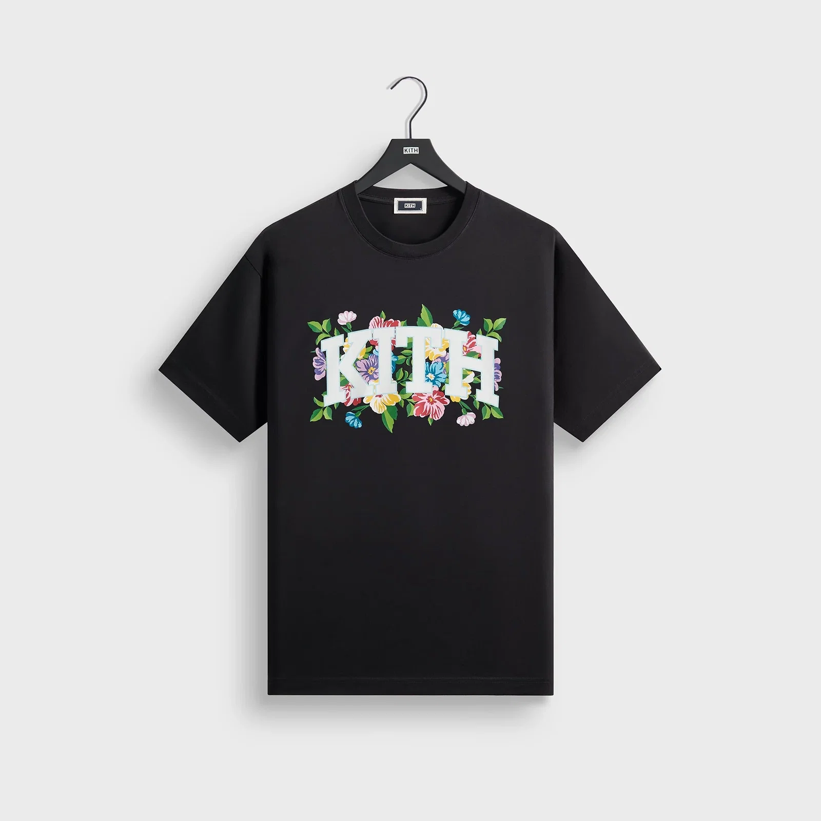Image of Kith Floral Arch Tee - Black