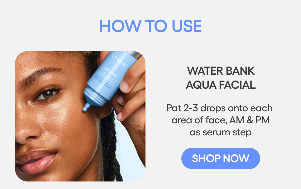 WATER BANK AQUA FACIAL