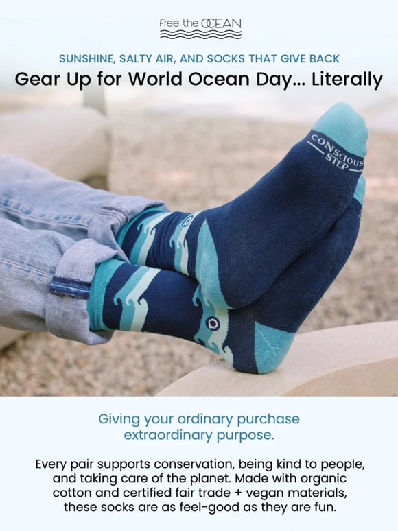 🧦 Pick a Pair That Supports a Cause You Love ❤️