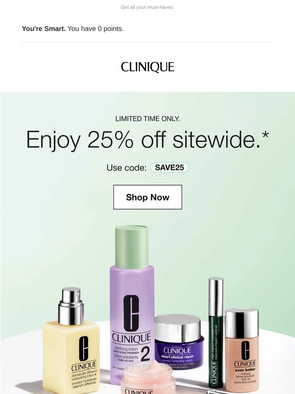 Your faves, now 25% off.