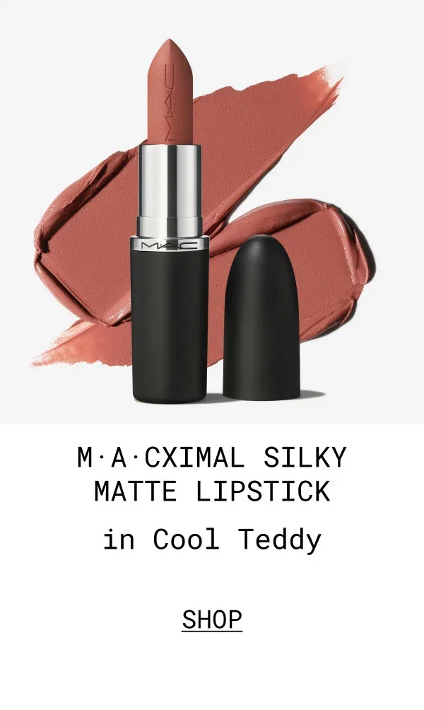 M·A·CXIMAL SILKY MATTE LIPSTICK | in Cool Teddy | SHOP