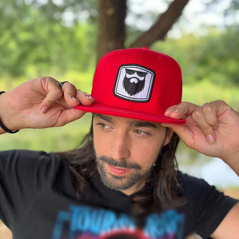 Image of NSL Beard Gear FlexFit - Red