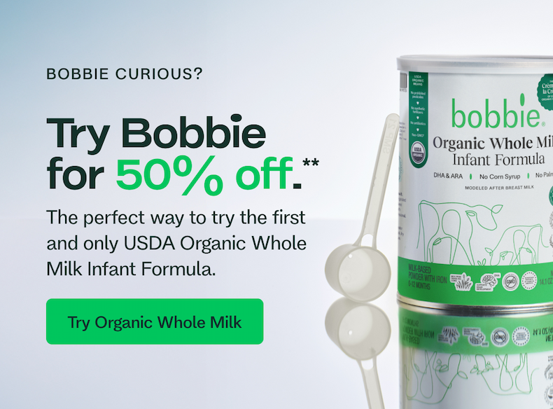 Try Bobbie for 50% Off