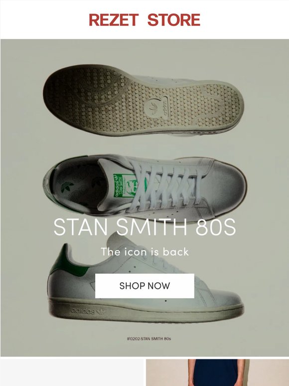 The icon is back: Stan Smith 80s