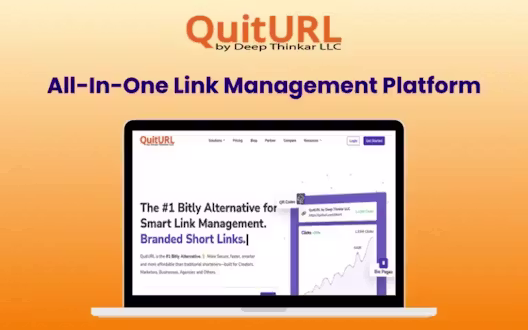 QuitURL – Bitly Alternative For All-In-One Link Management | Lifetime Access