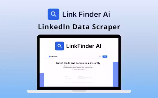 LinkFinder AI – LinkedIn Data Scraper | Lifetime Access