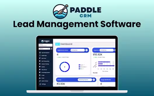 Paddle CRM – Lead Management Software | Lifetime Access