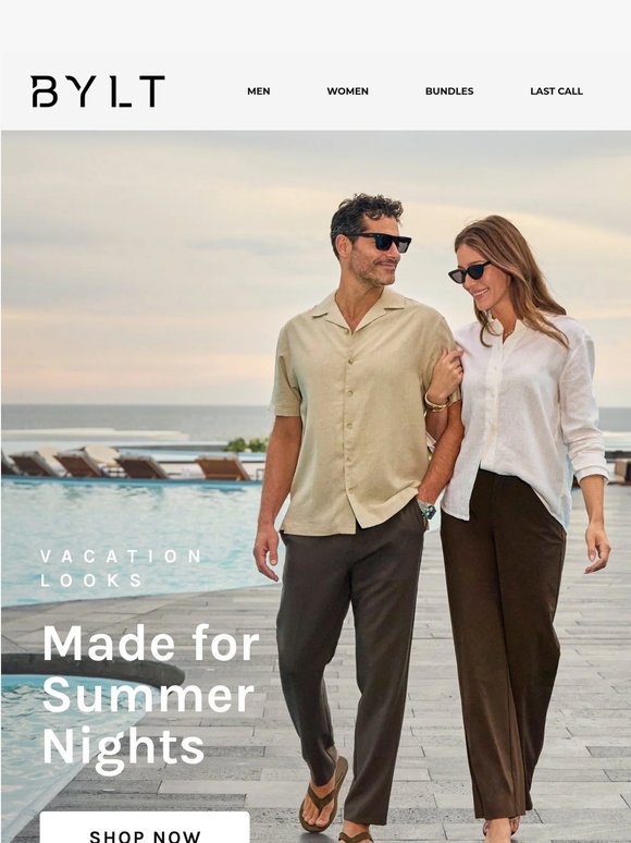 Vacation-Ready Looks Inside