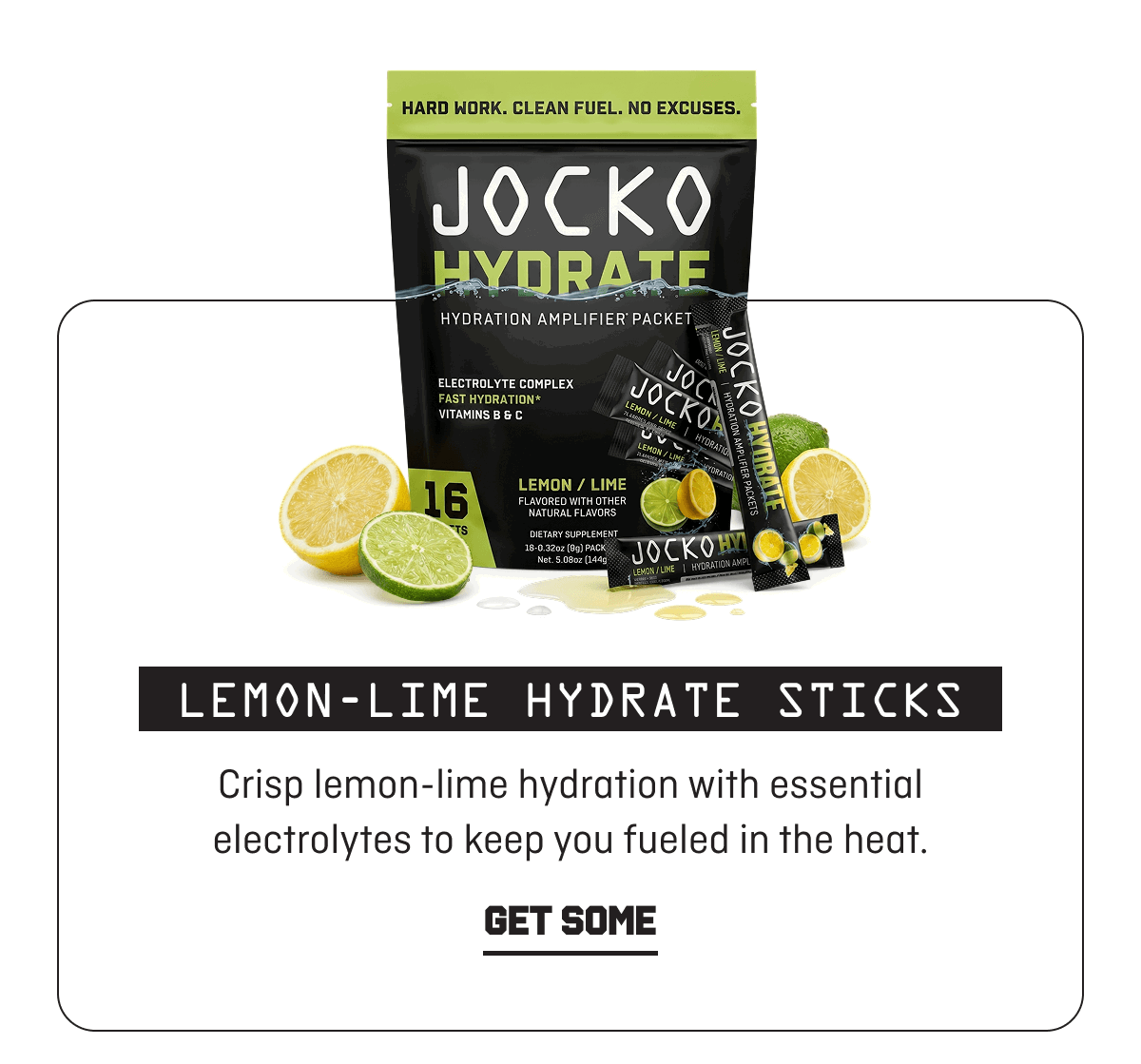 Lemon-Lime Hydrate Sticks
