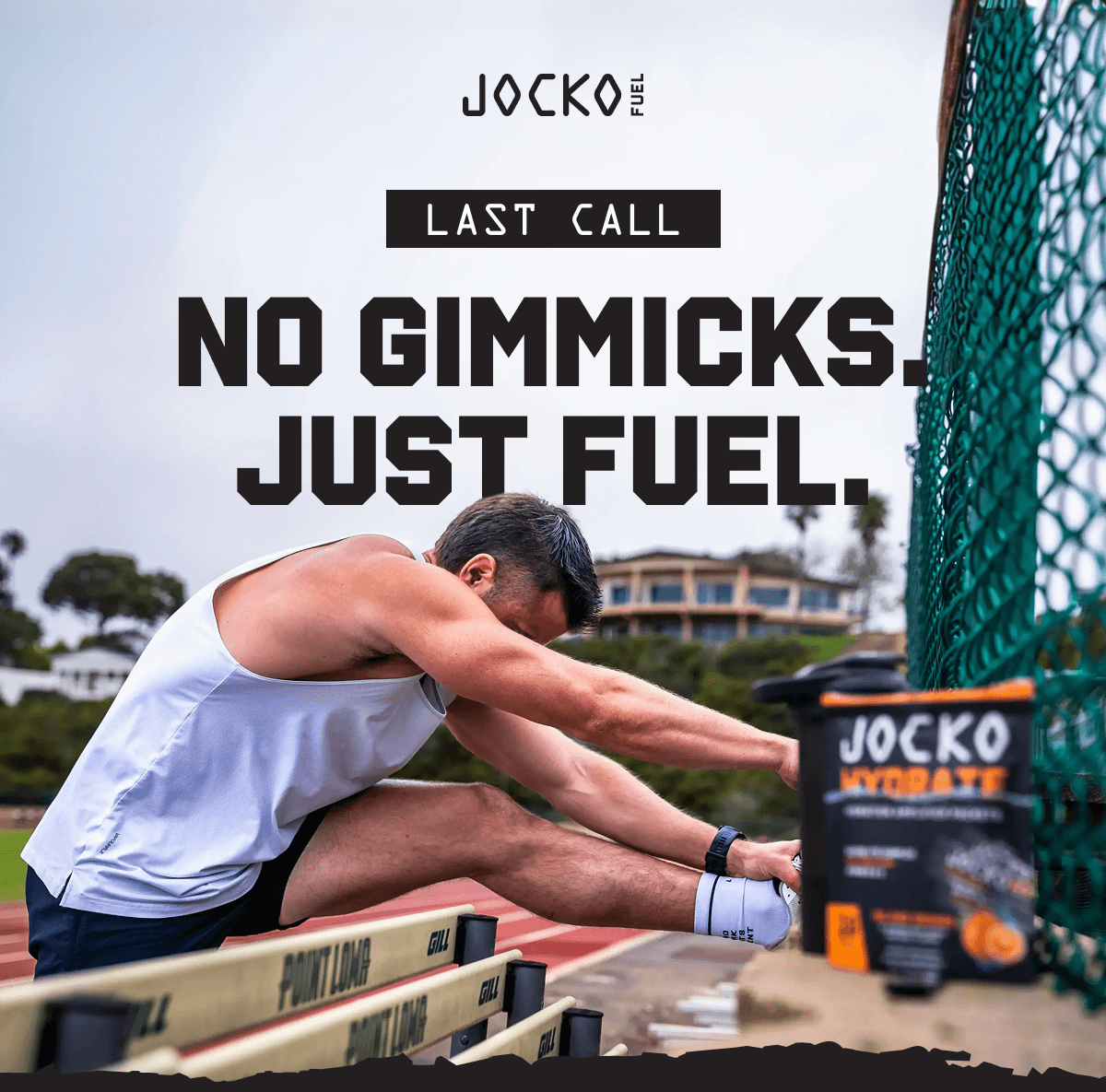 NO GIMMICKS. JUST FUEL.