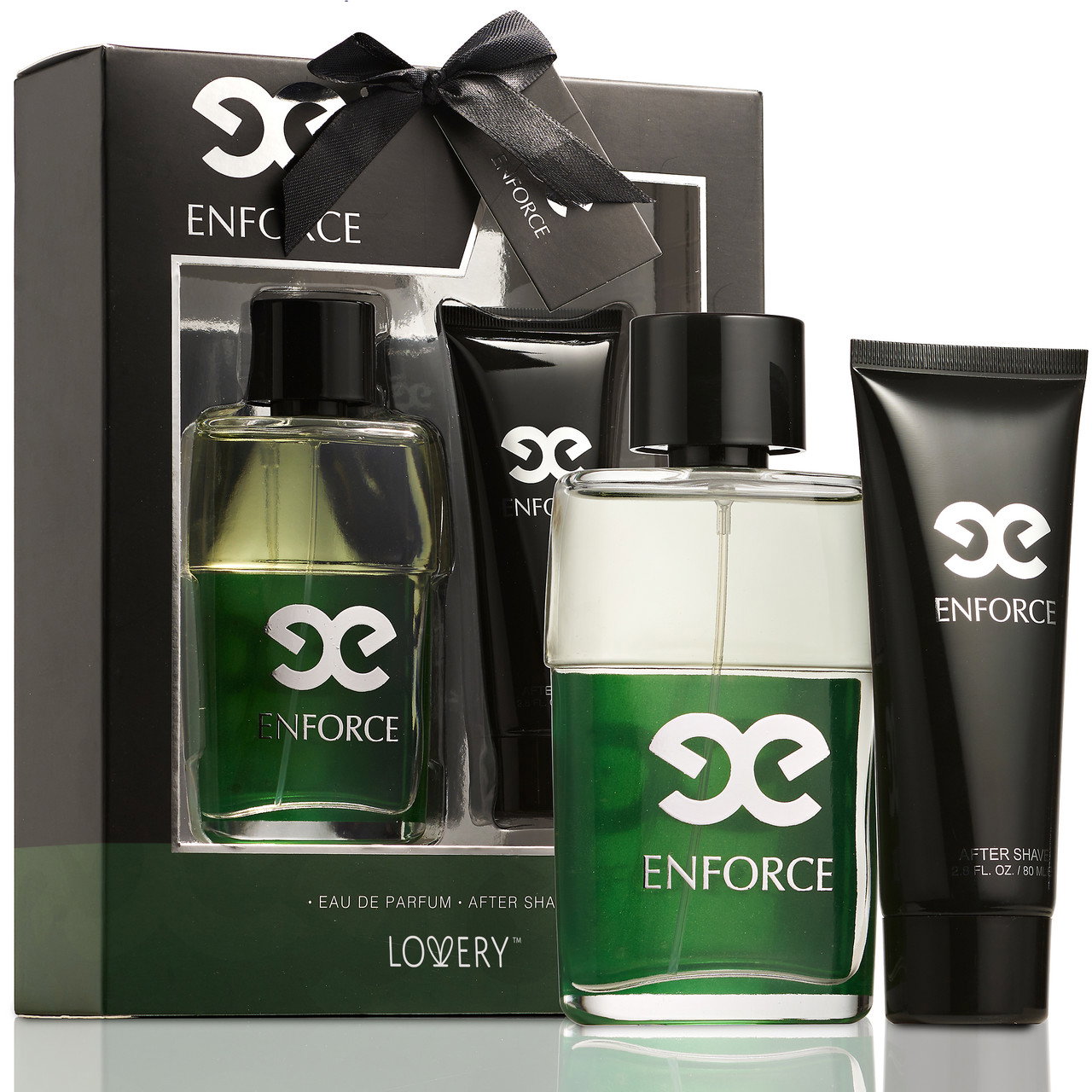 Image of Lovery - Enforce Mens Bath and Body Pampering Set - 2pc Home Spa Beauty Gift
