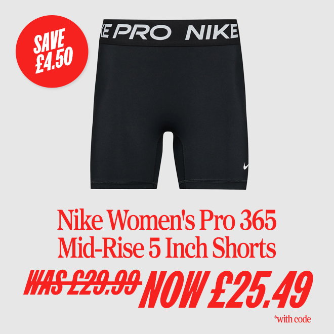Nike Women's Pro 365 Mid-Rise 5 Inch Shorts