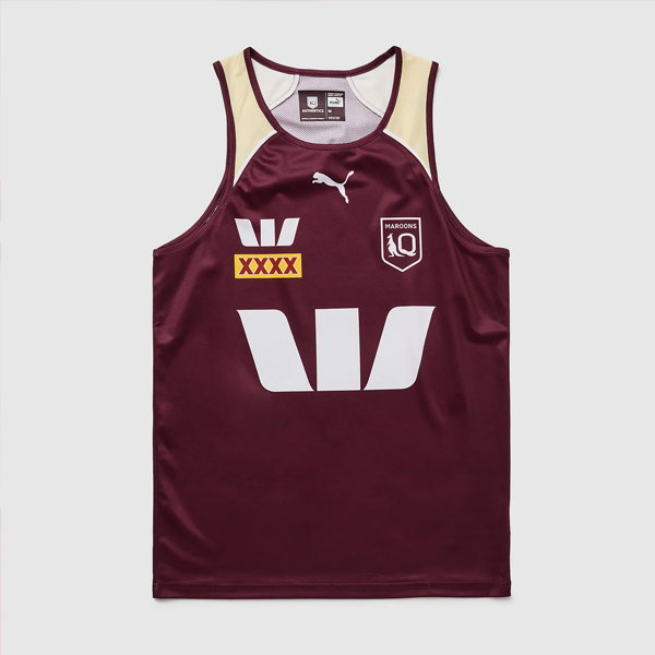 Puma Queensland Maroons 2026 Training Singlet