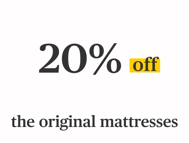 20% off originals