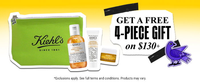 GET A FREE 4 PIECE GIFT