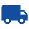 blue delivery truck