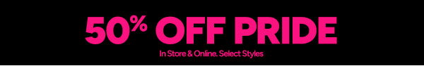 50% OFF Pride