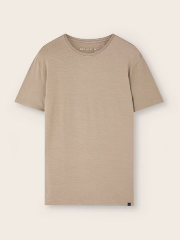Men's Micro Modal T-Shirt in Taupe