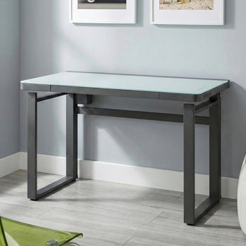 Tresanti Aurora 47-inch Adjustable Height Desk with LED Lighting