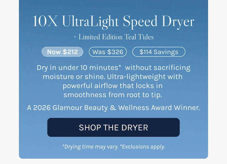 10X Styling Iron 24-hour fizz control in a single pass with vibrating plates deliver straight styles or soft bouncy waves with 50% less frizz and 50% more shine