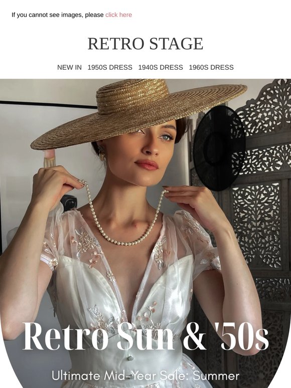 Be a 1950s Retro Babe This Summer 💋